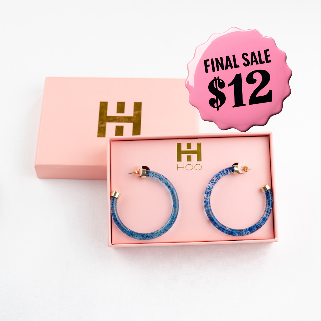 Hoops - Blue Foil
