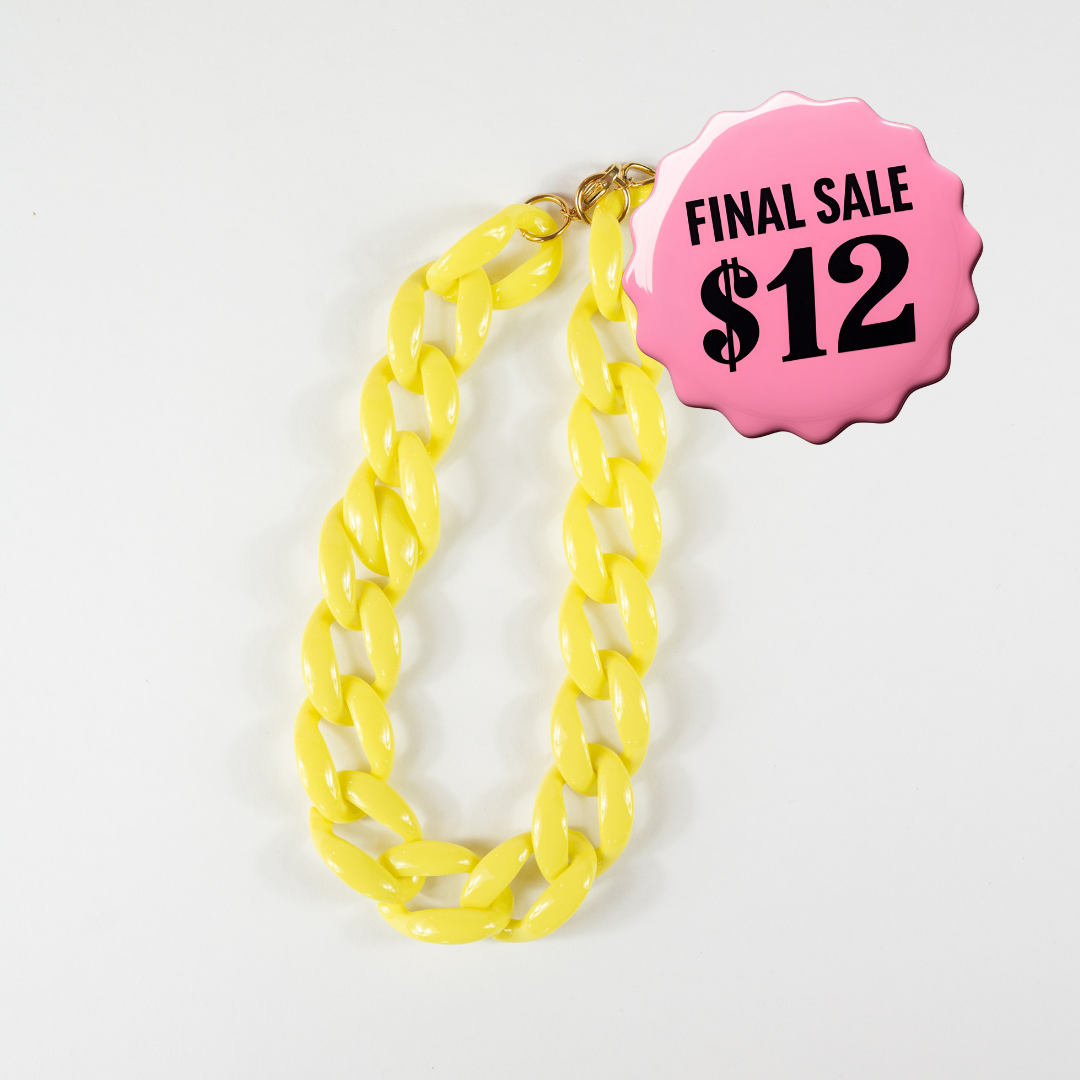 Chain Necklace - Lemon
