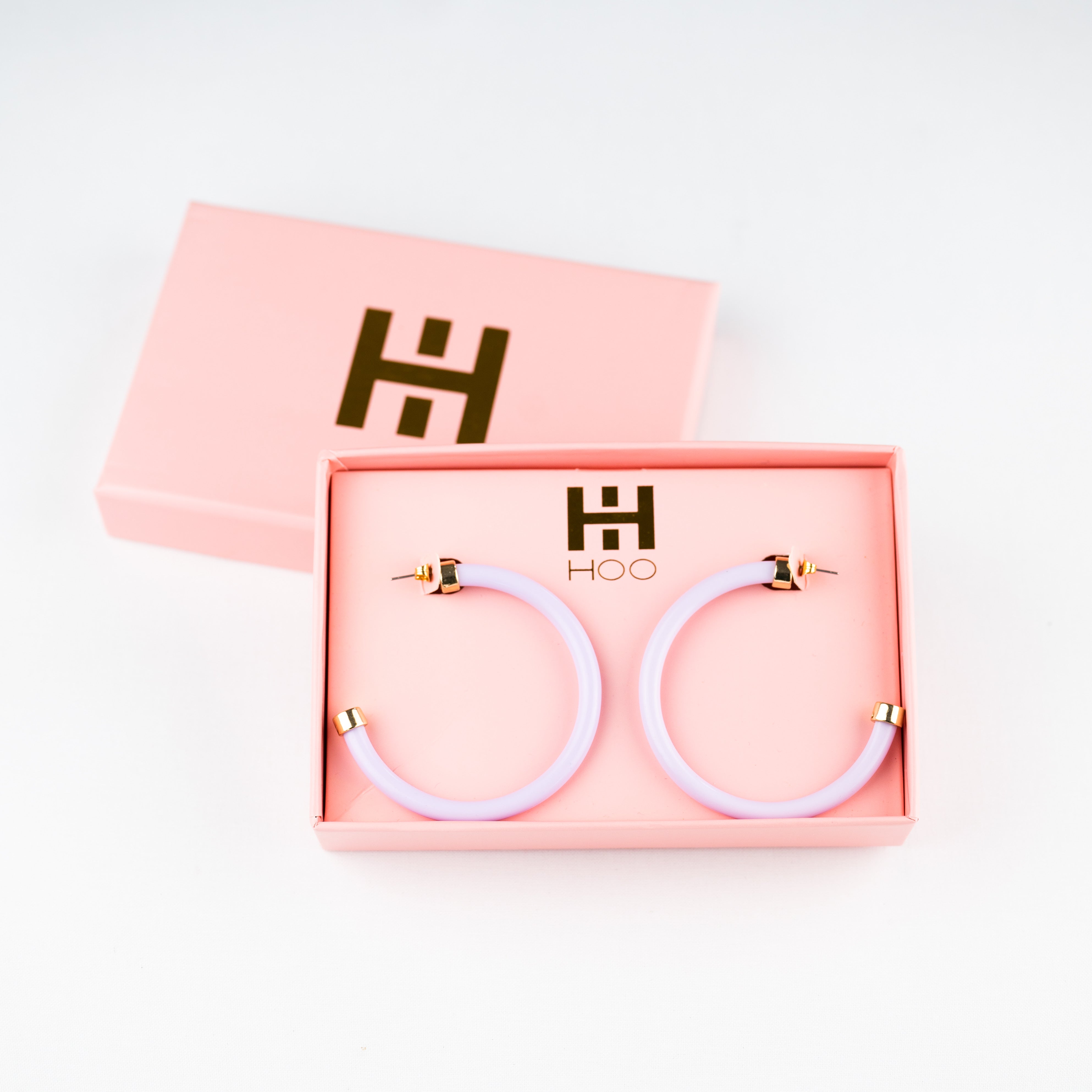 Lavender 2-Inch Hoops - WAREHOUSE SALE