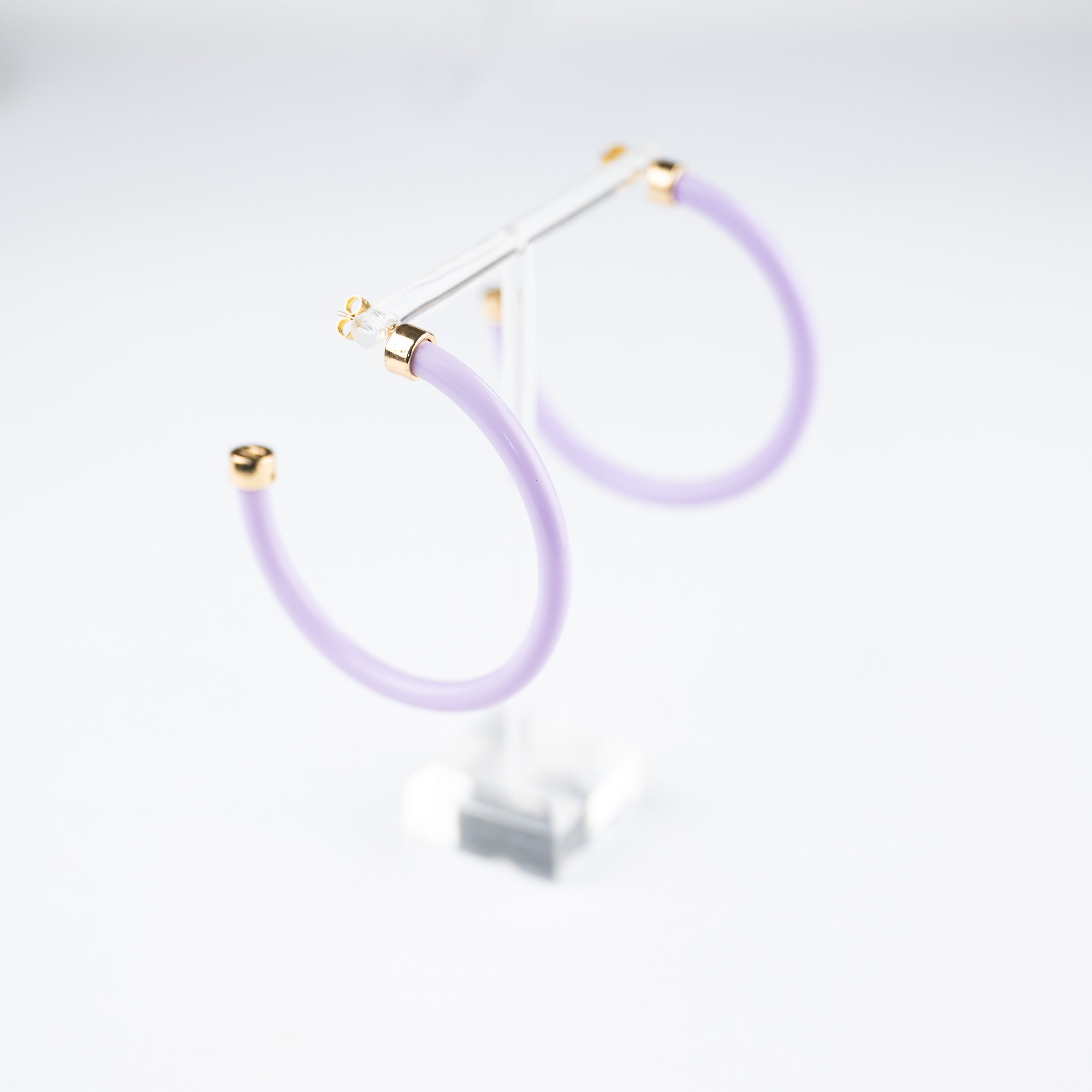 Lavender 2-Inch Hoops - WAREHOUSE SALE