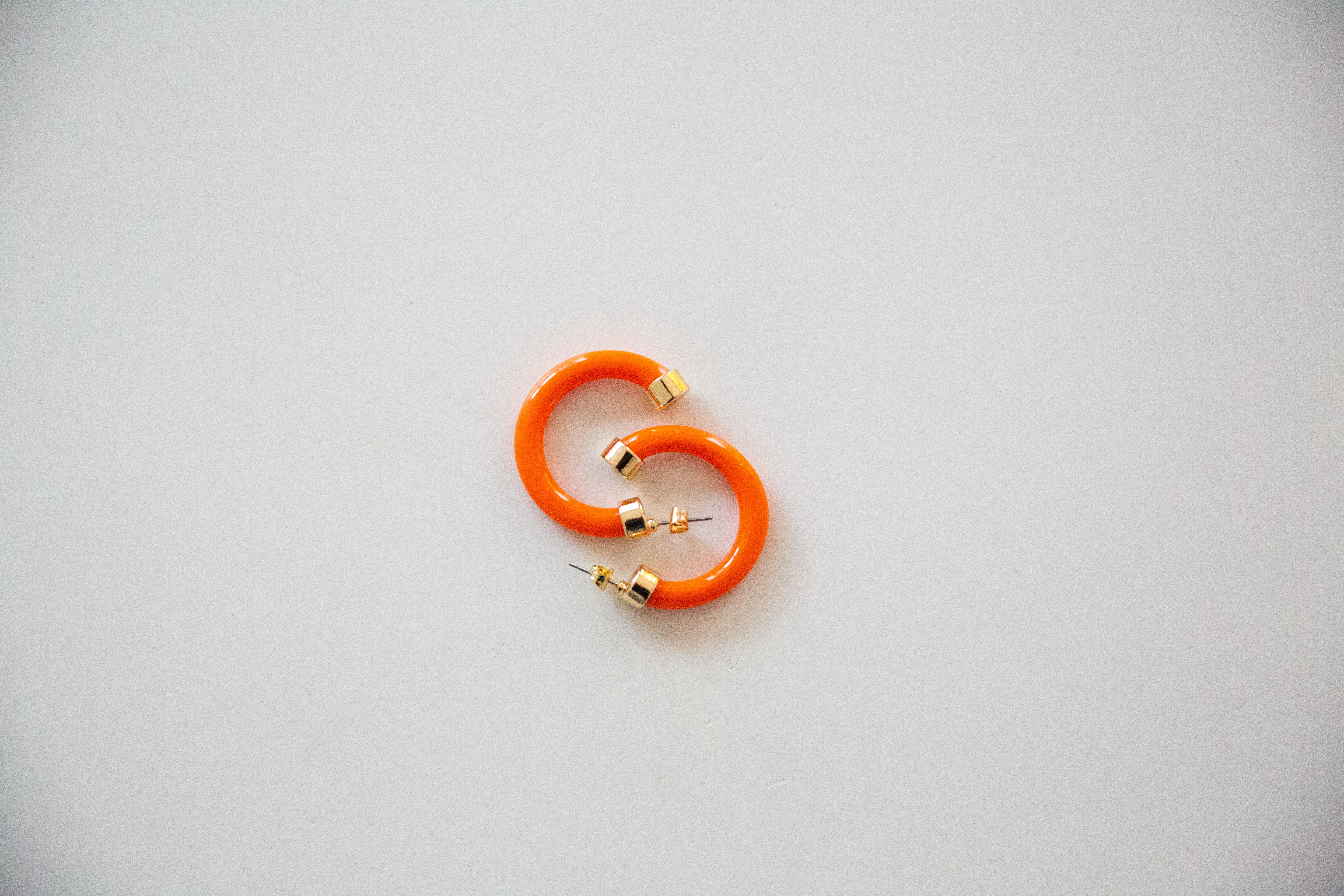 Orange 1-Inch Hoops - WAREHOUSE SALE