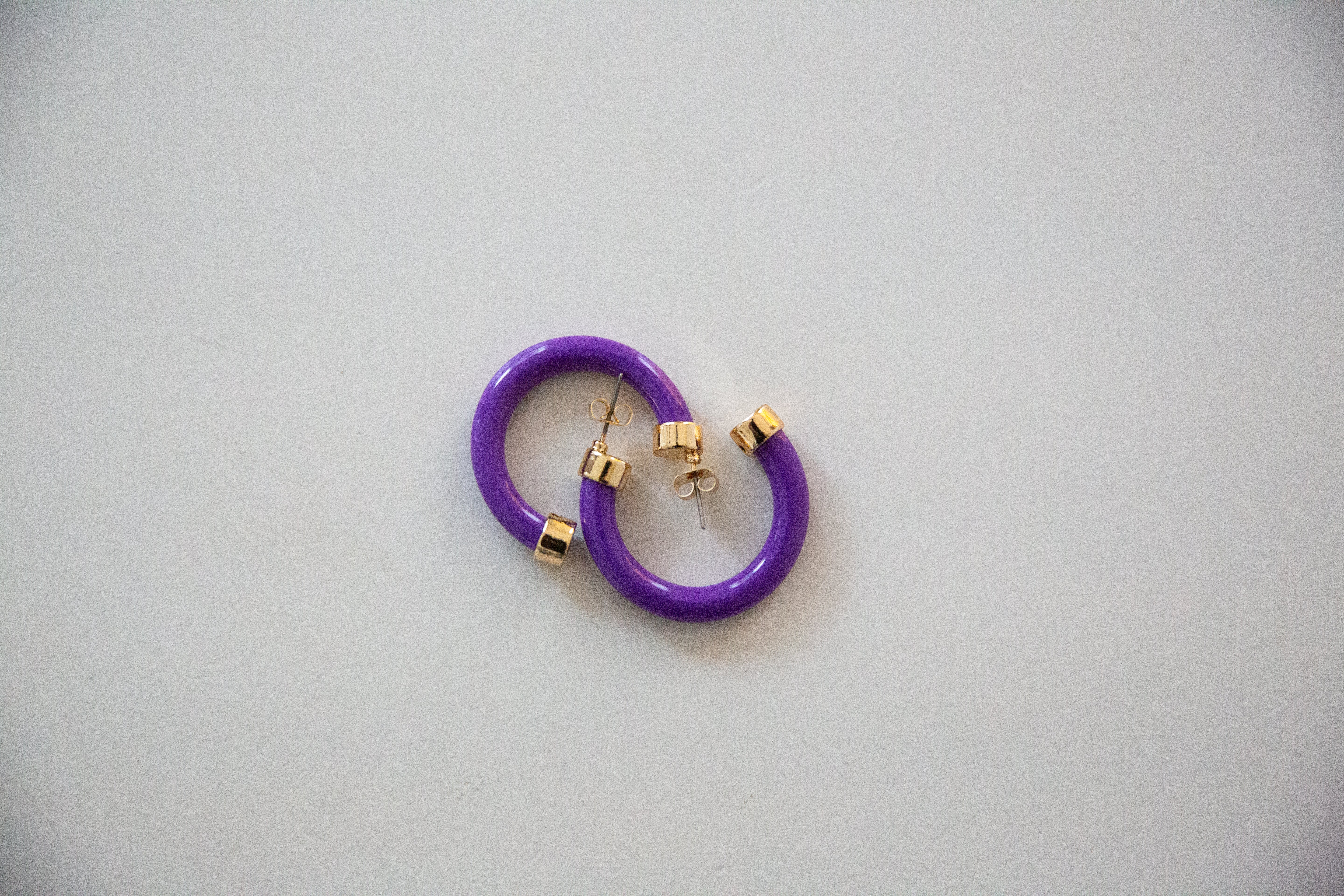 Purple 1-Inch Hoops - WAREHOUSE SALE