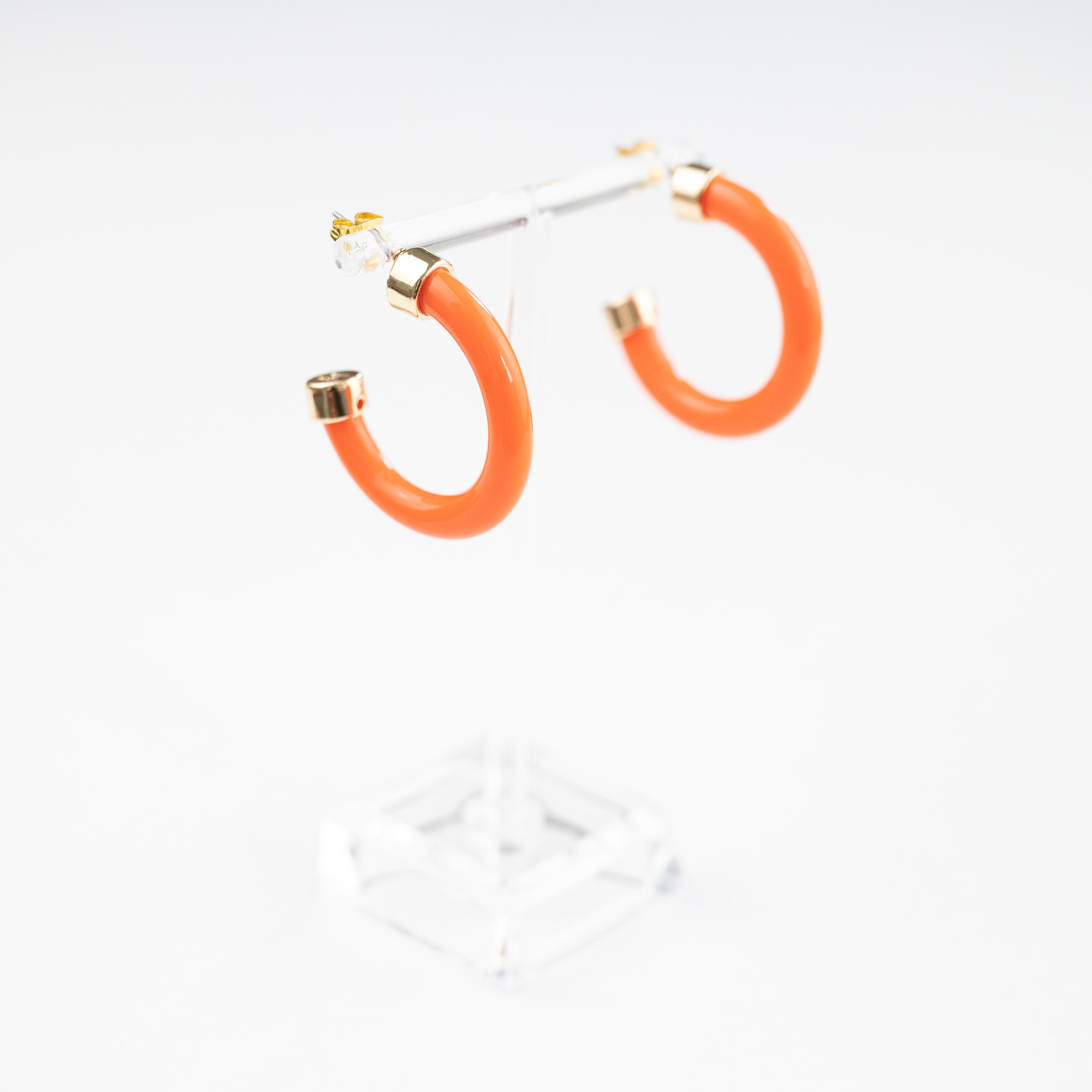 Orange 1-Inch Hoops - WAREHOUSE SALE