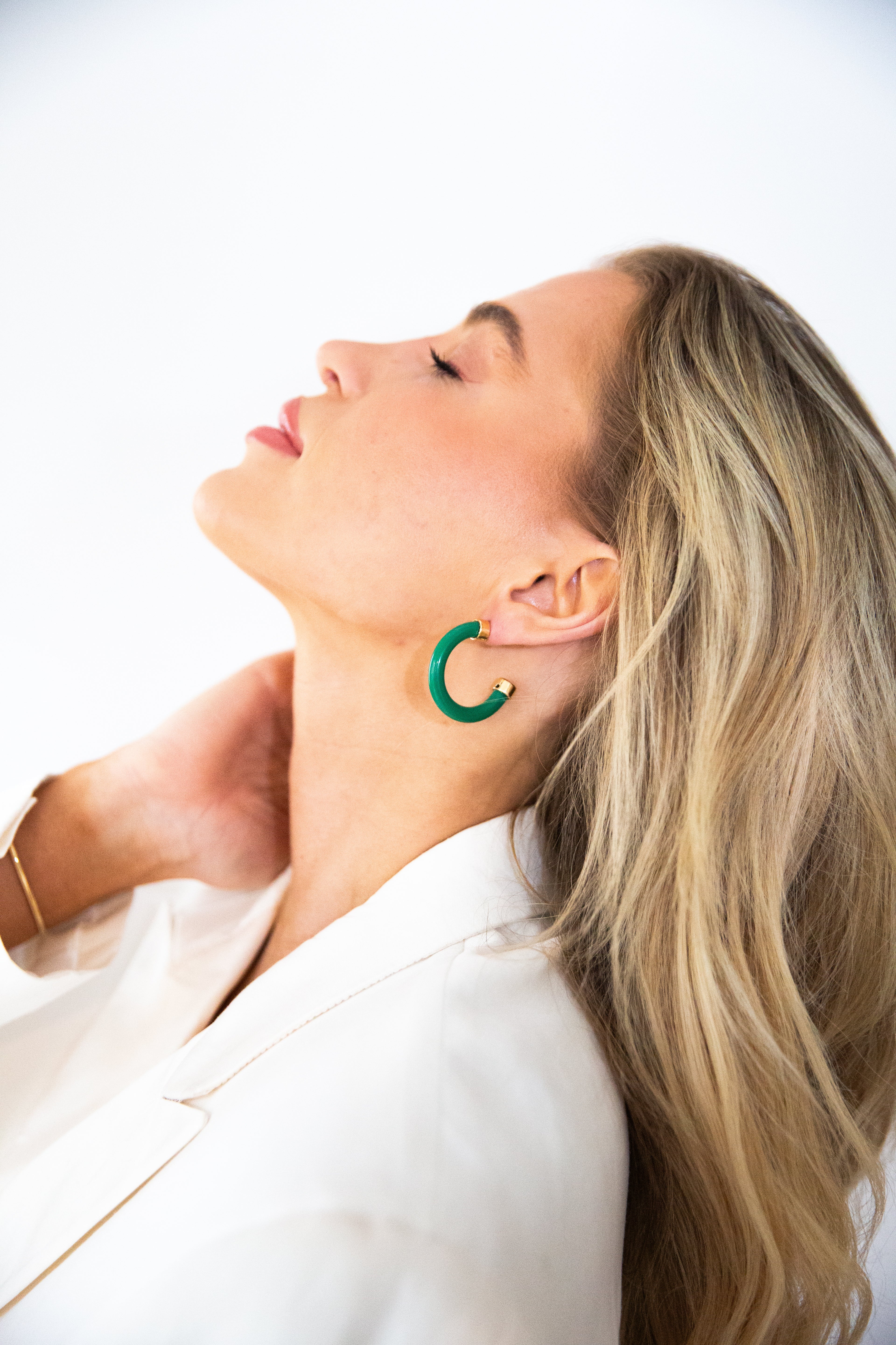 Kelly 1-Inch Hoops - WAREHOUSE SALE