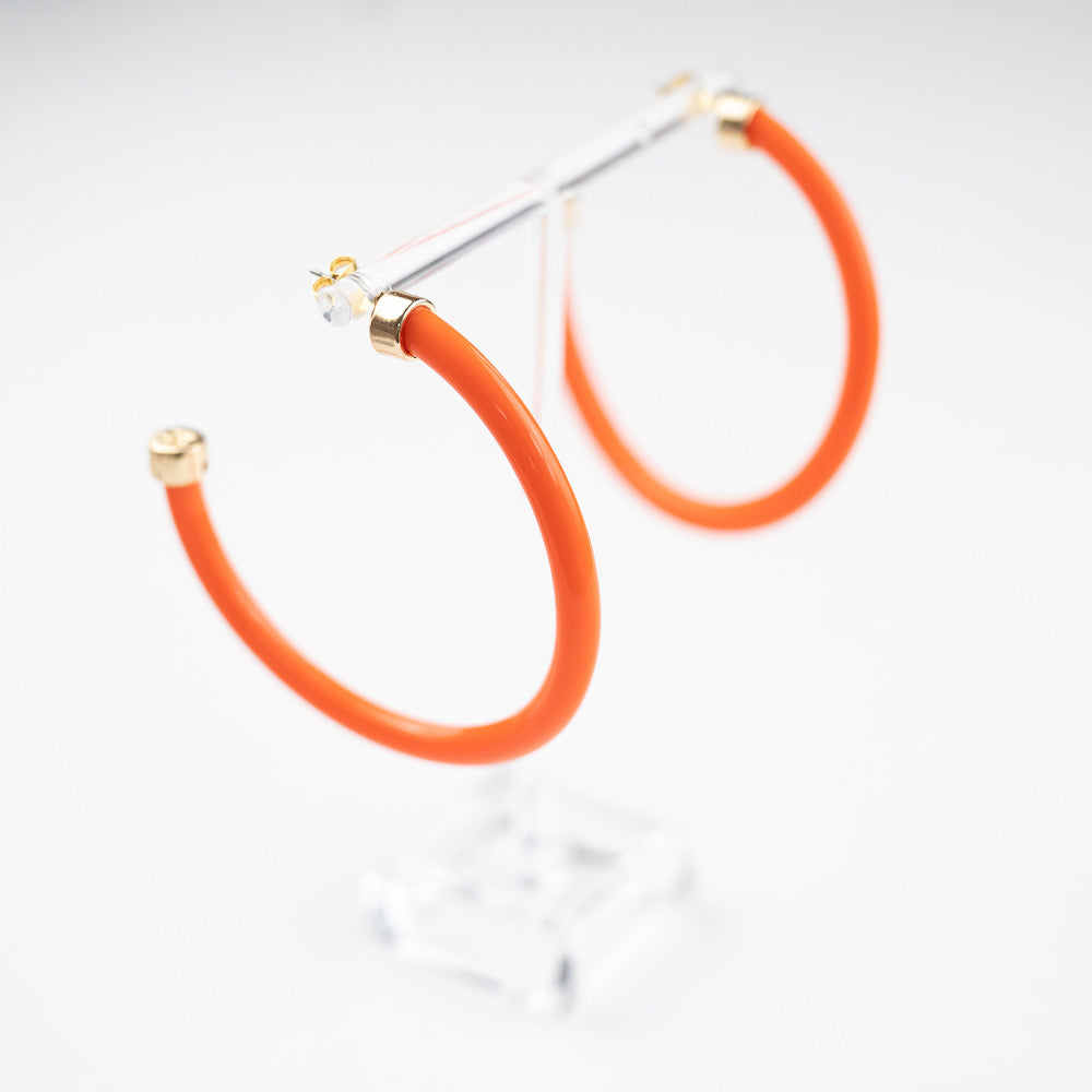 Orange 2-Inch Hoops - WAREHOUSE SALE
