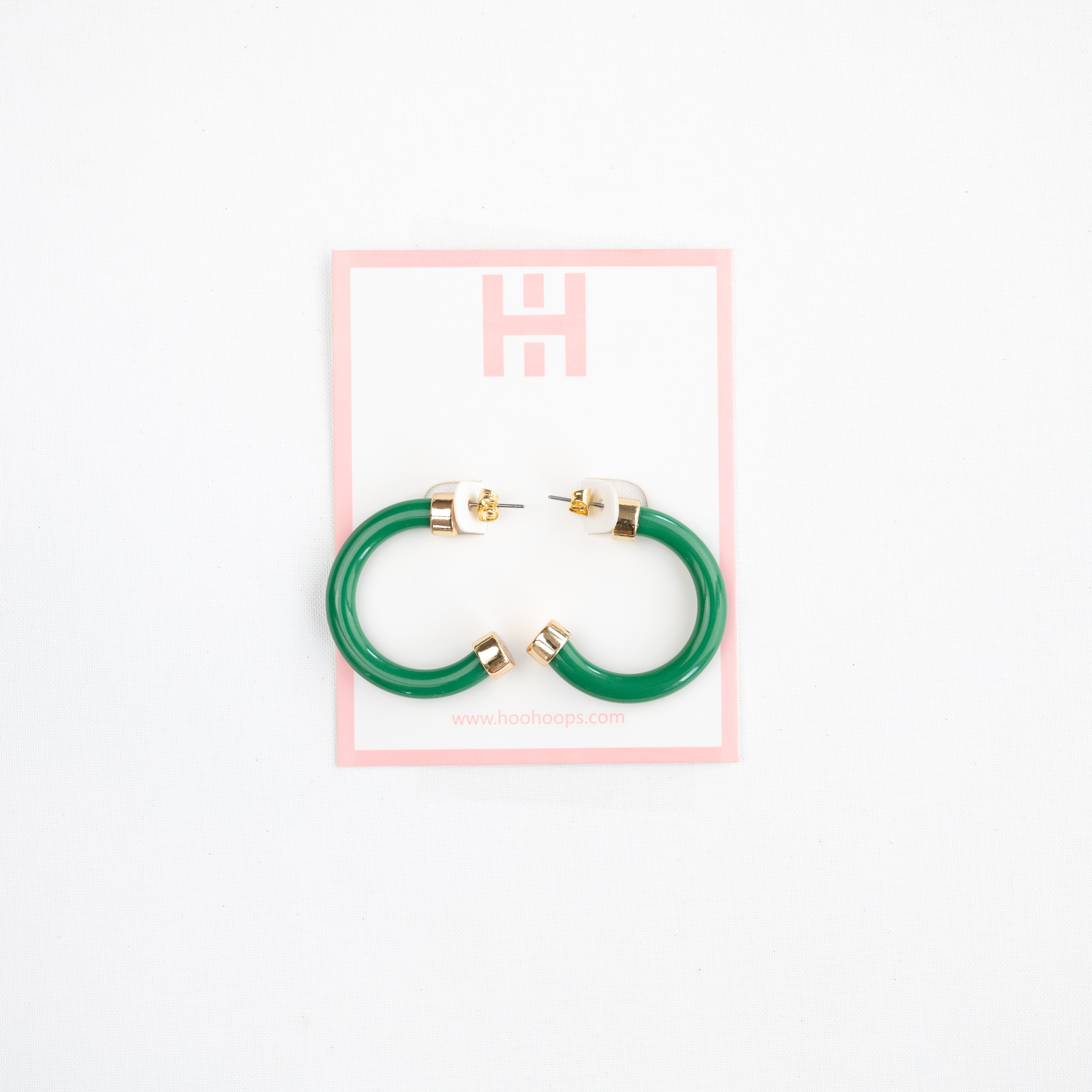 Mini Hoops - Kelly Green