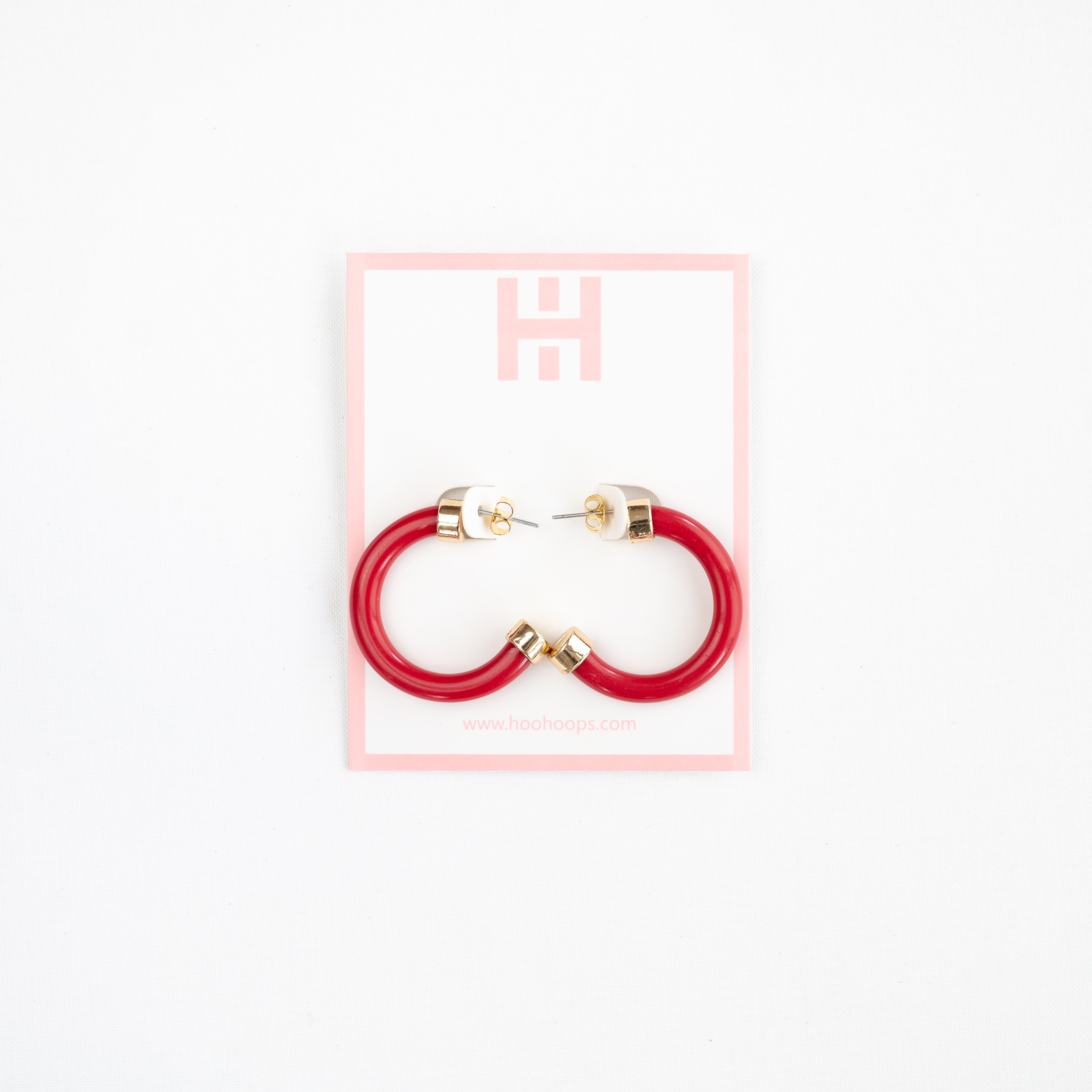 Mini Hoops - Red