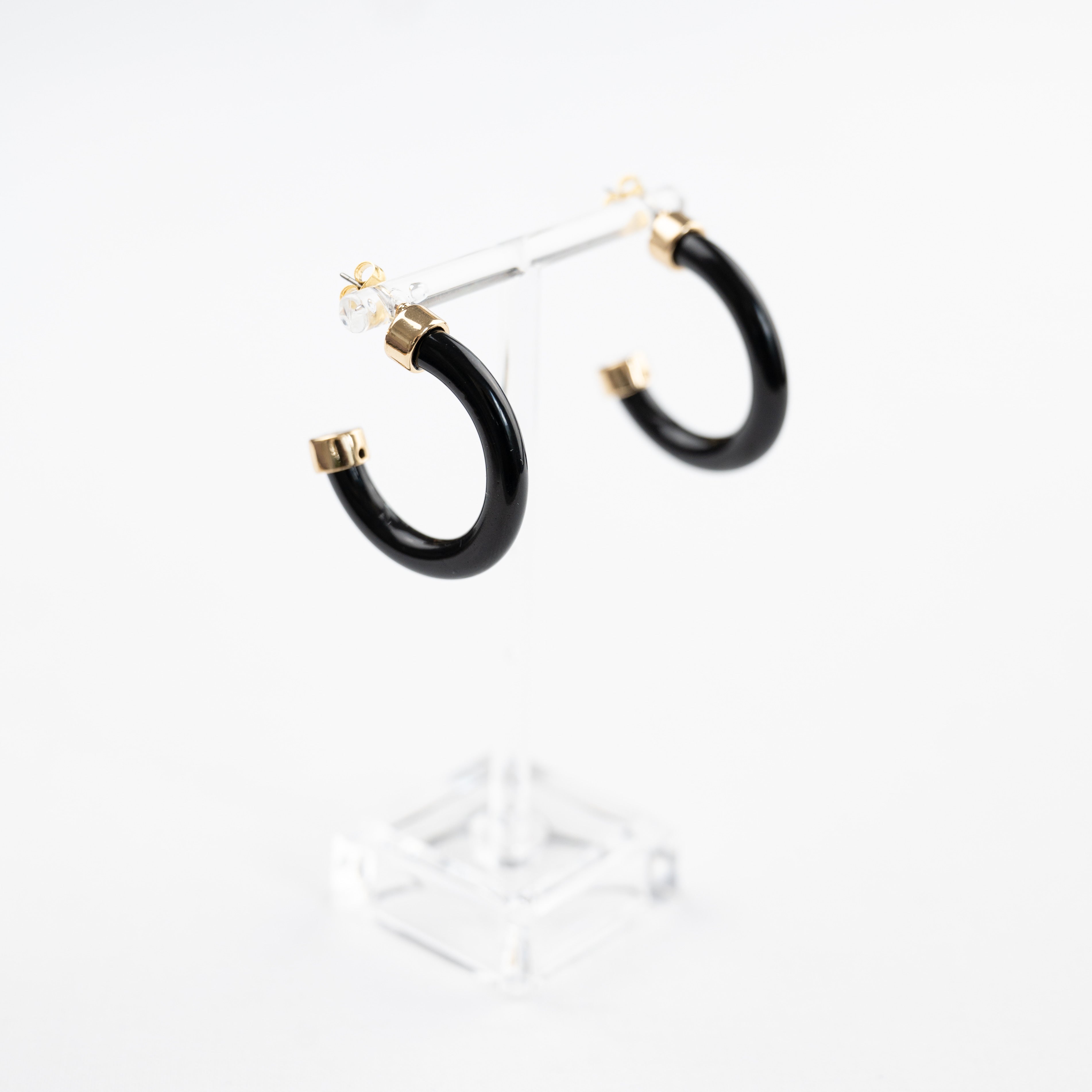 Mini Hoops - Black