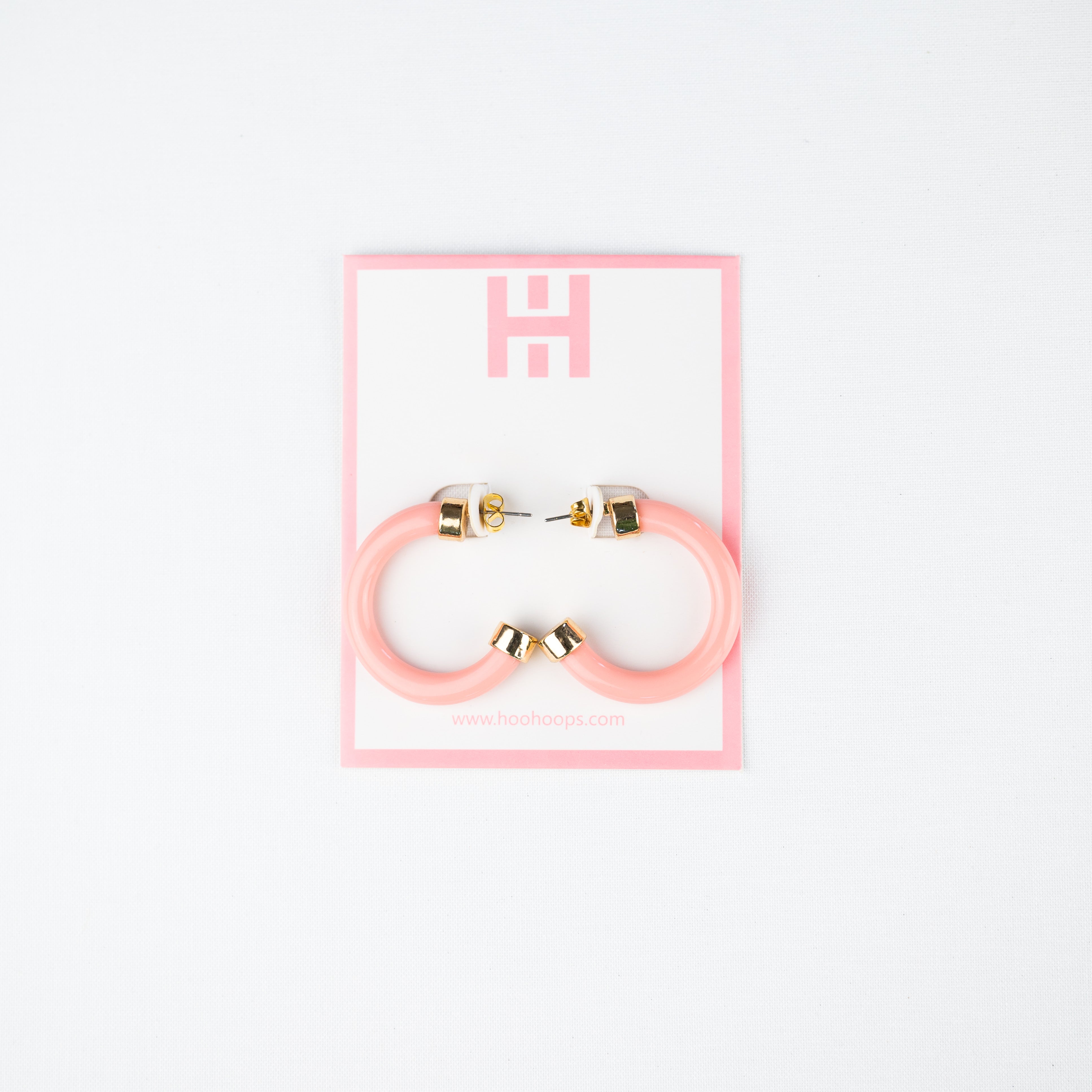 Mini Hoops - Rose