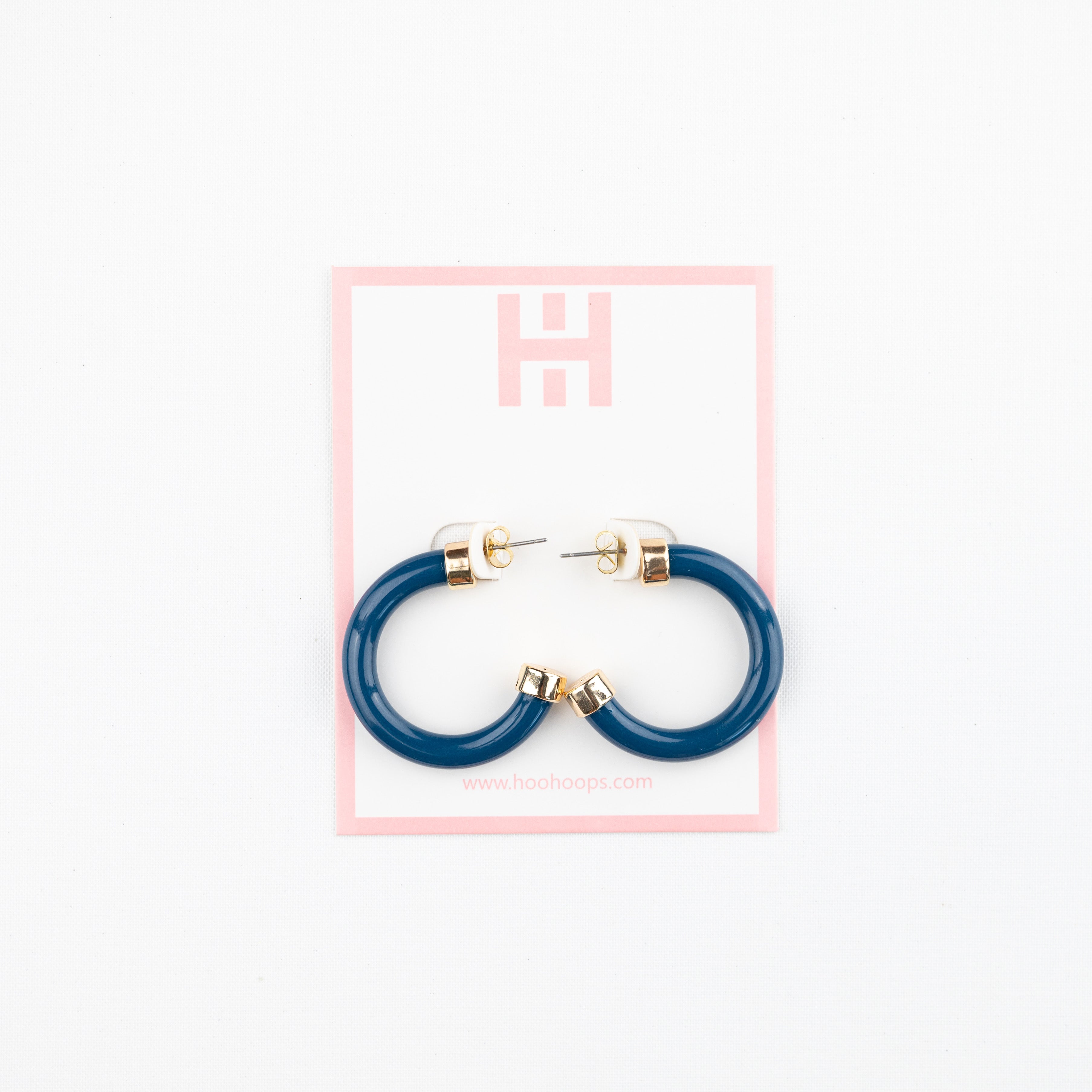 Mini  Hoops - Navy