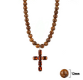 The Beaded Cross Necklace