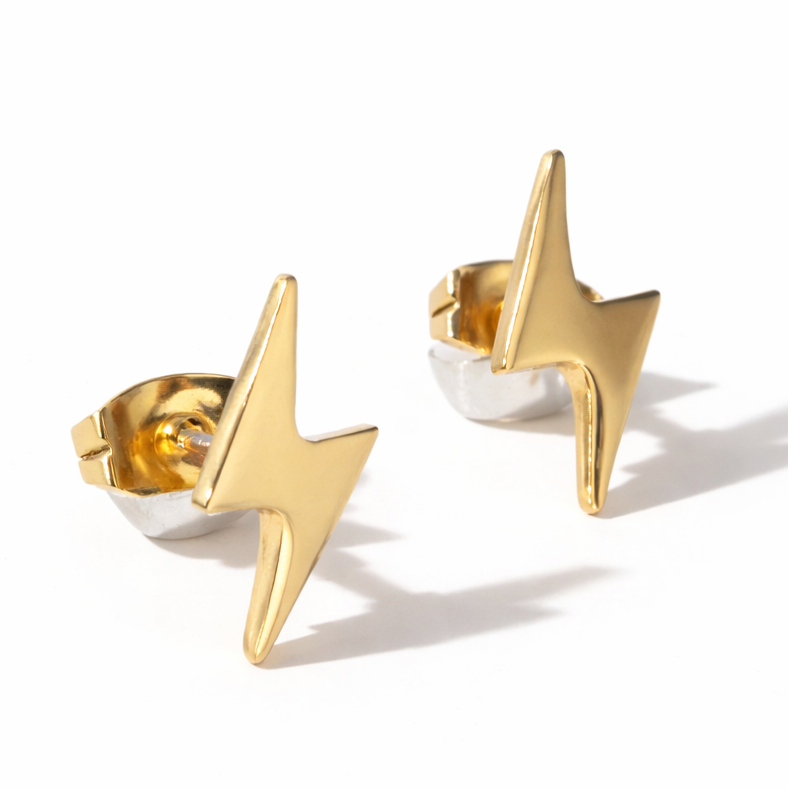 Lightening Bolt Studs
