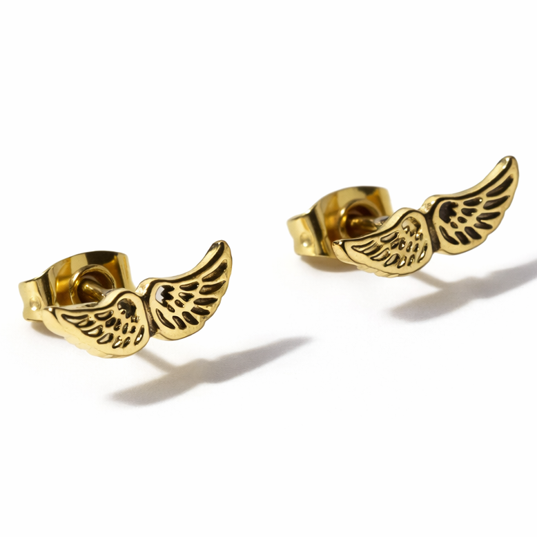 Angel Wings Studs