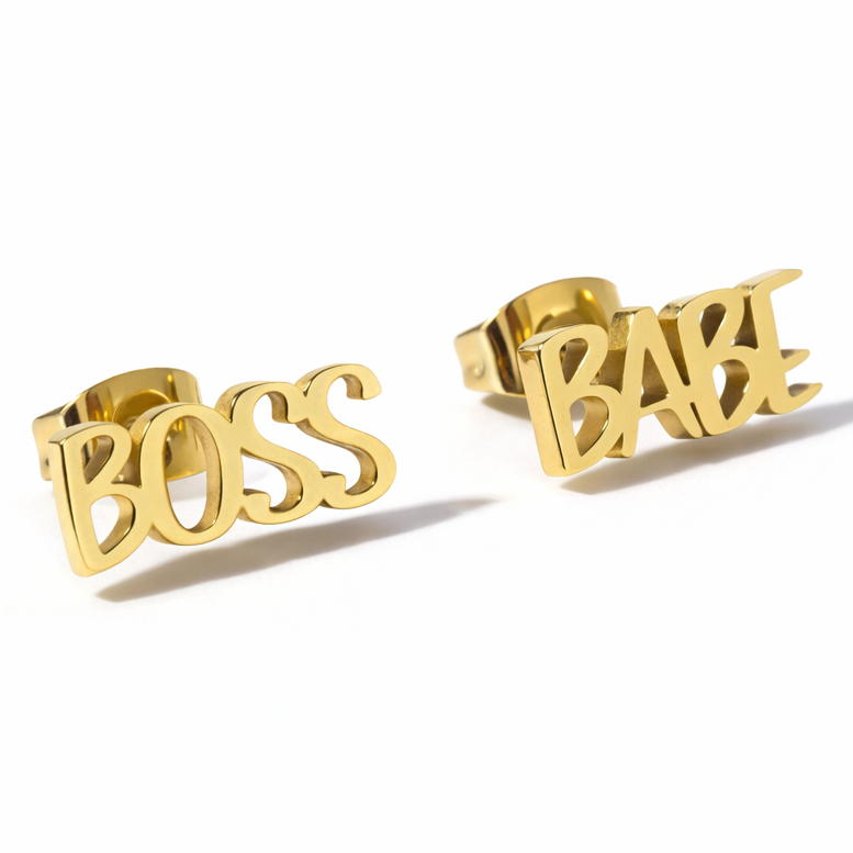 Boss Babe Studs
