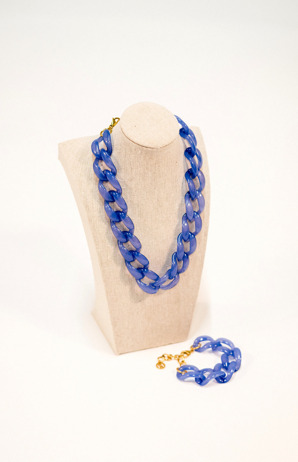 Chain Bracelet - Deep blue