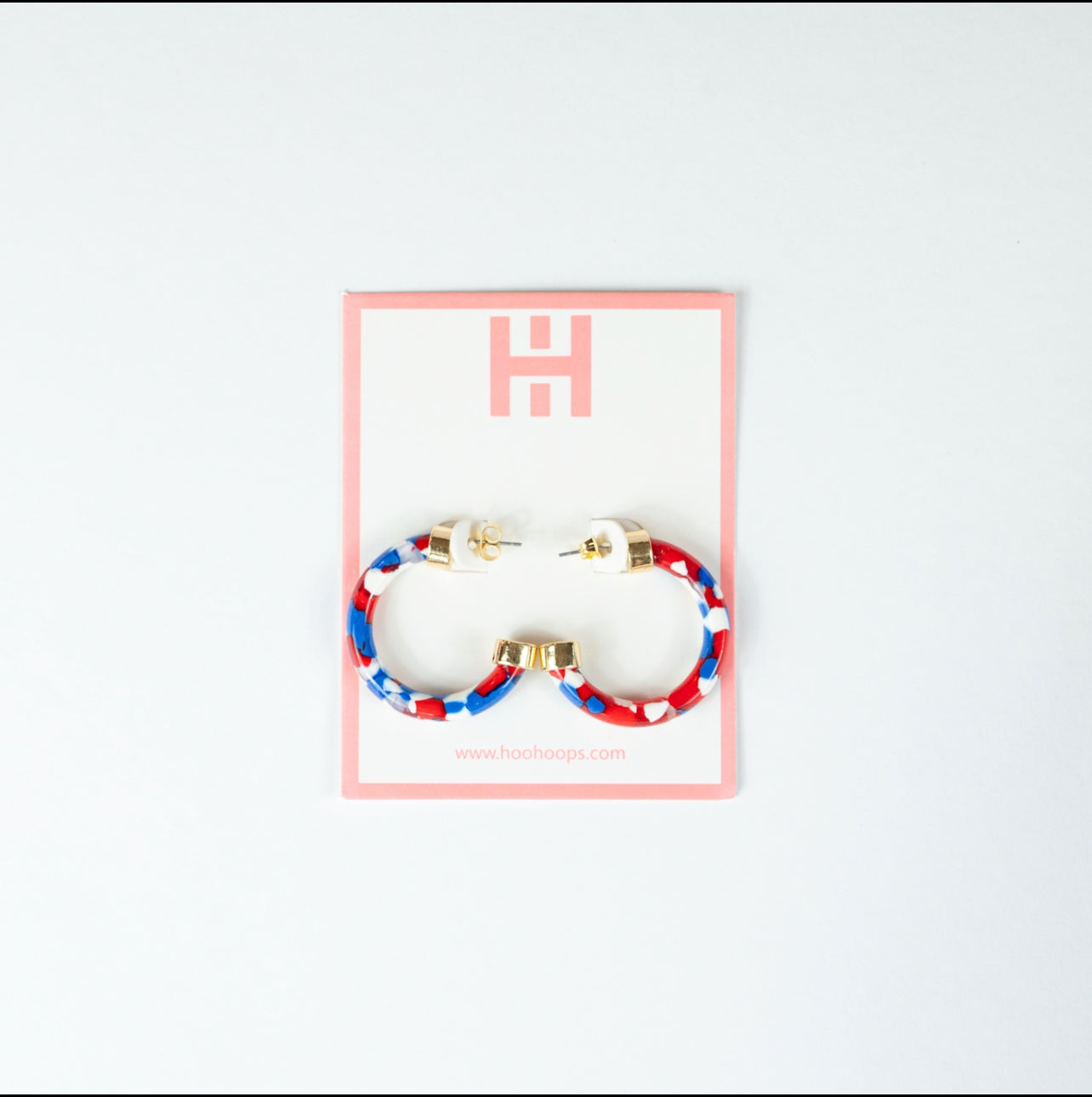 Mini Hoops - Red, White, and Blue