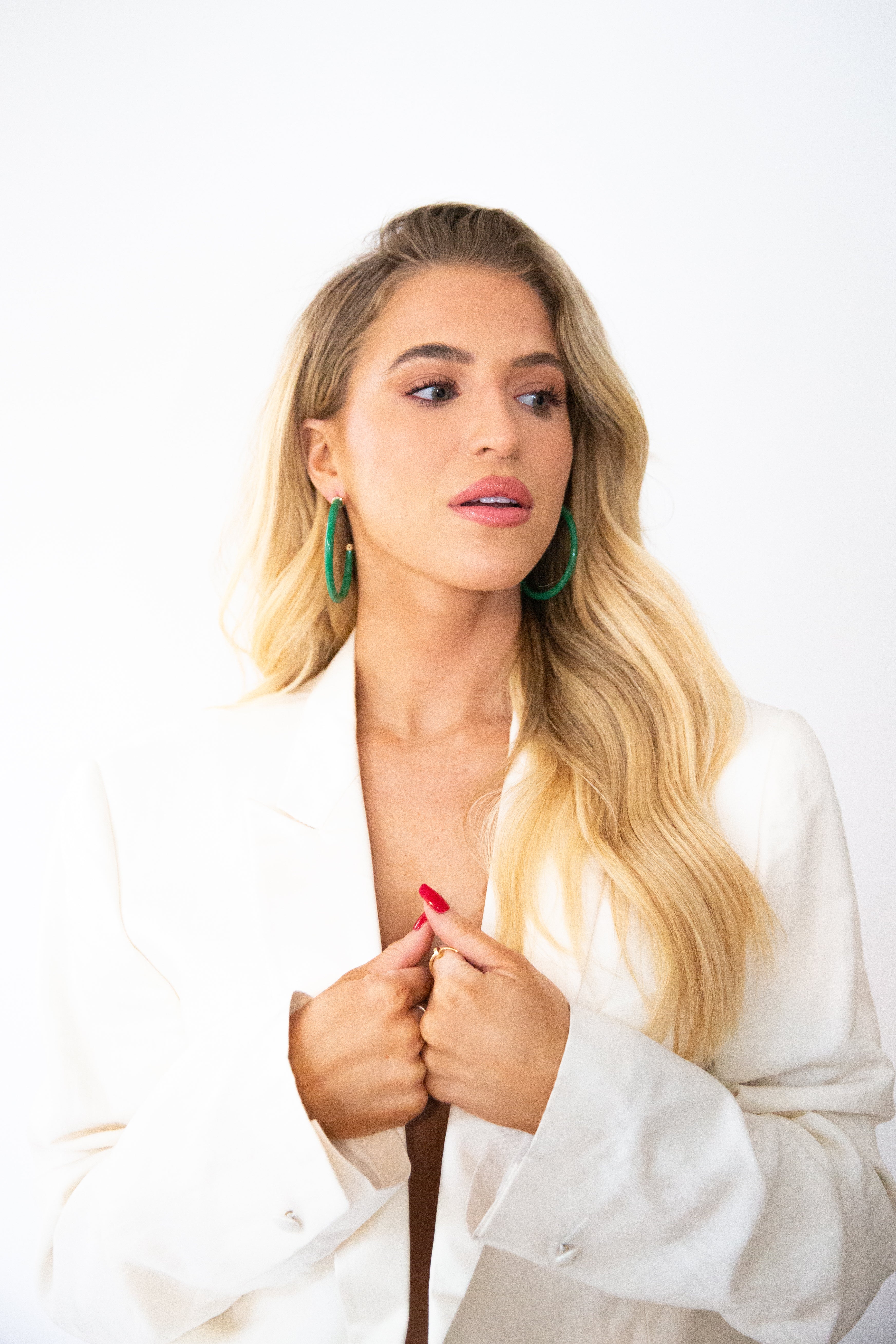 Kelly Green 2-Inch Hoops - WAREHOUSE SALE