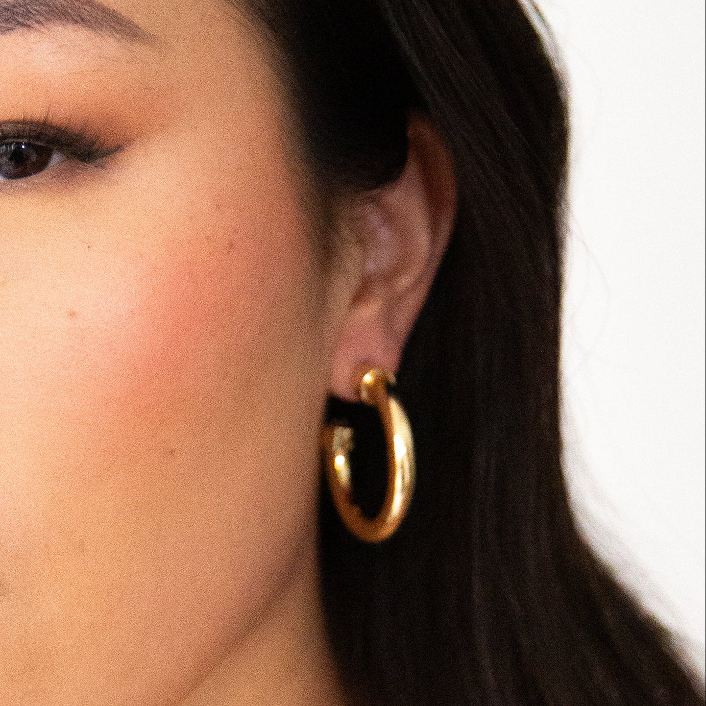 Gold Hoop Earrings