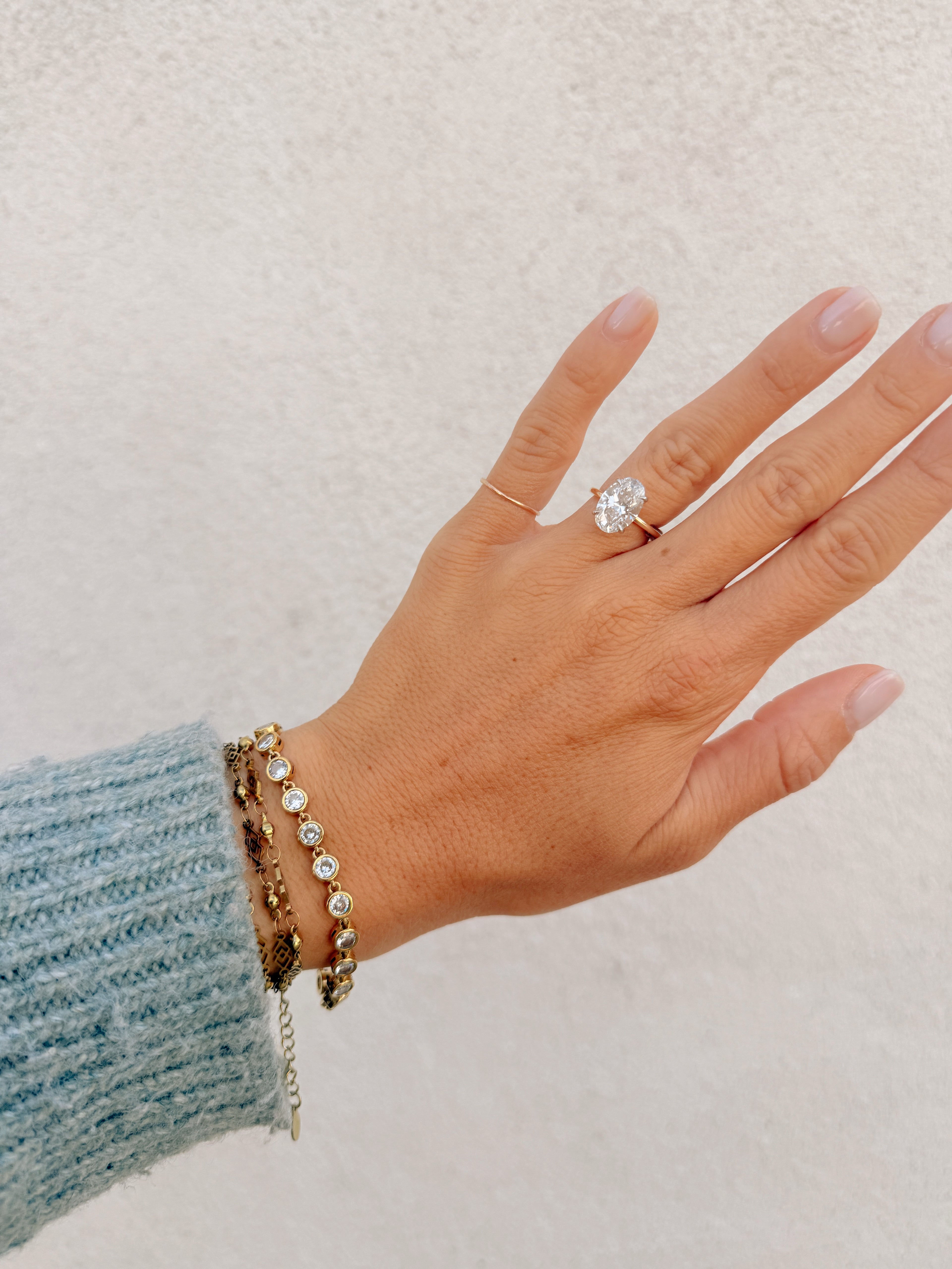 Round Bezel Bracelet