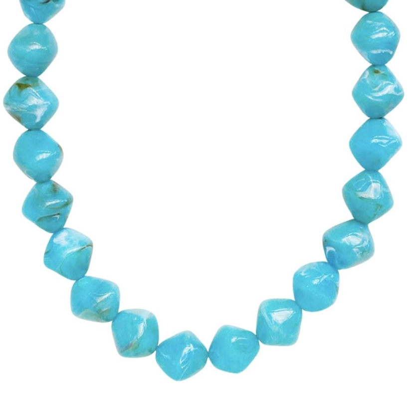 Cube Bead Necklace