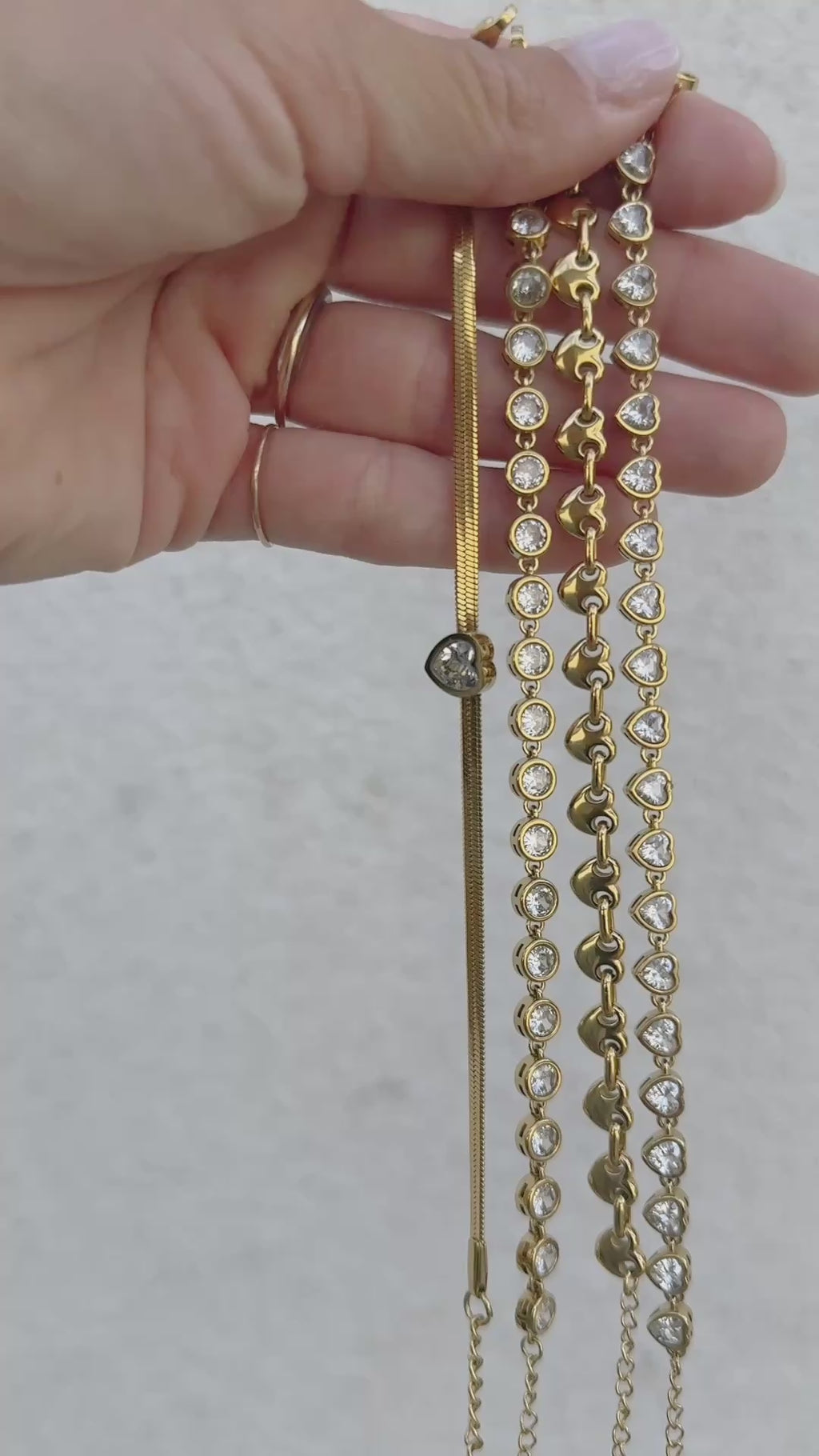 Round Bezel Bracelet