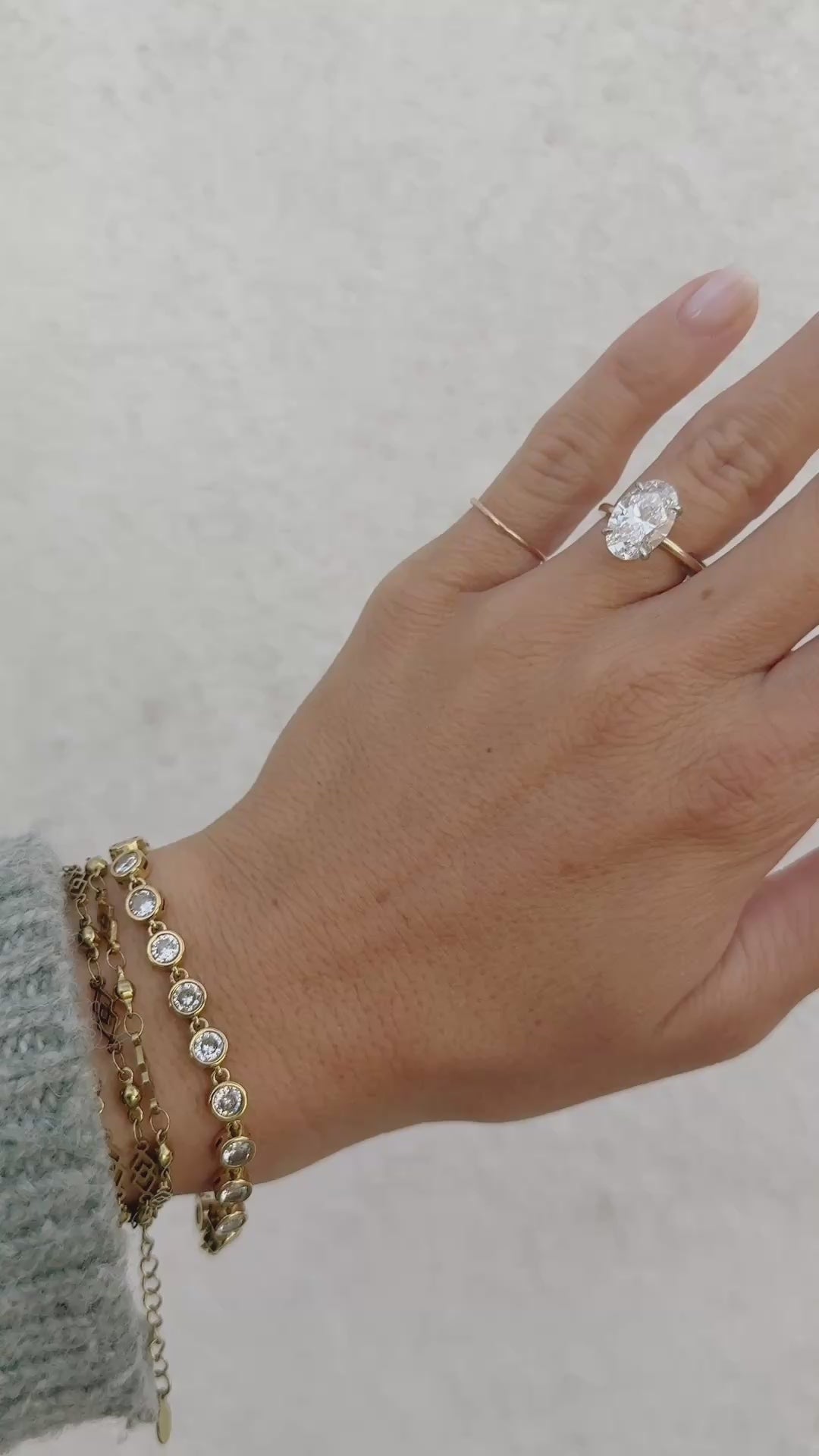 Round Bezel Bracelet