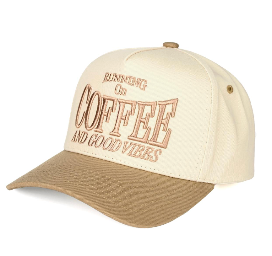 Running On Coffee and Good Vibes Hat