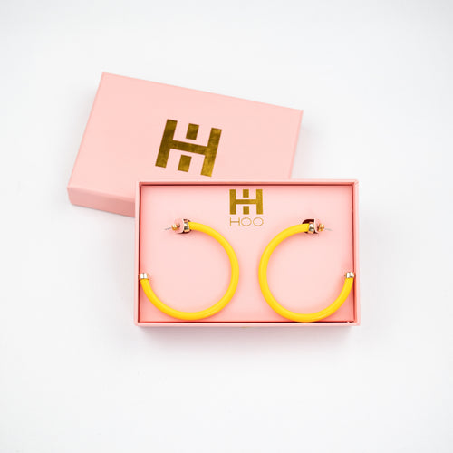 Sunset Hoop Earrings
