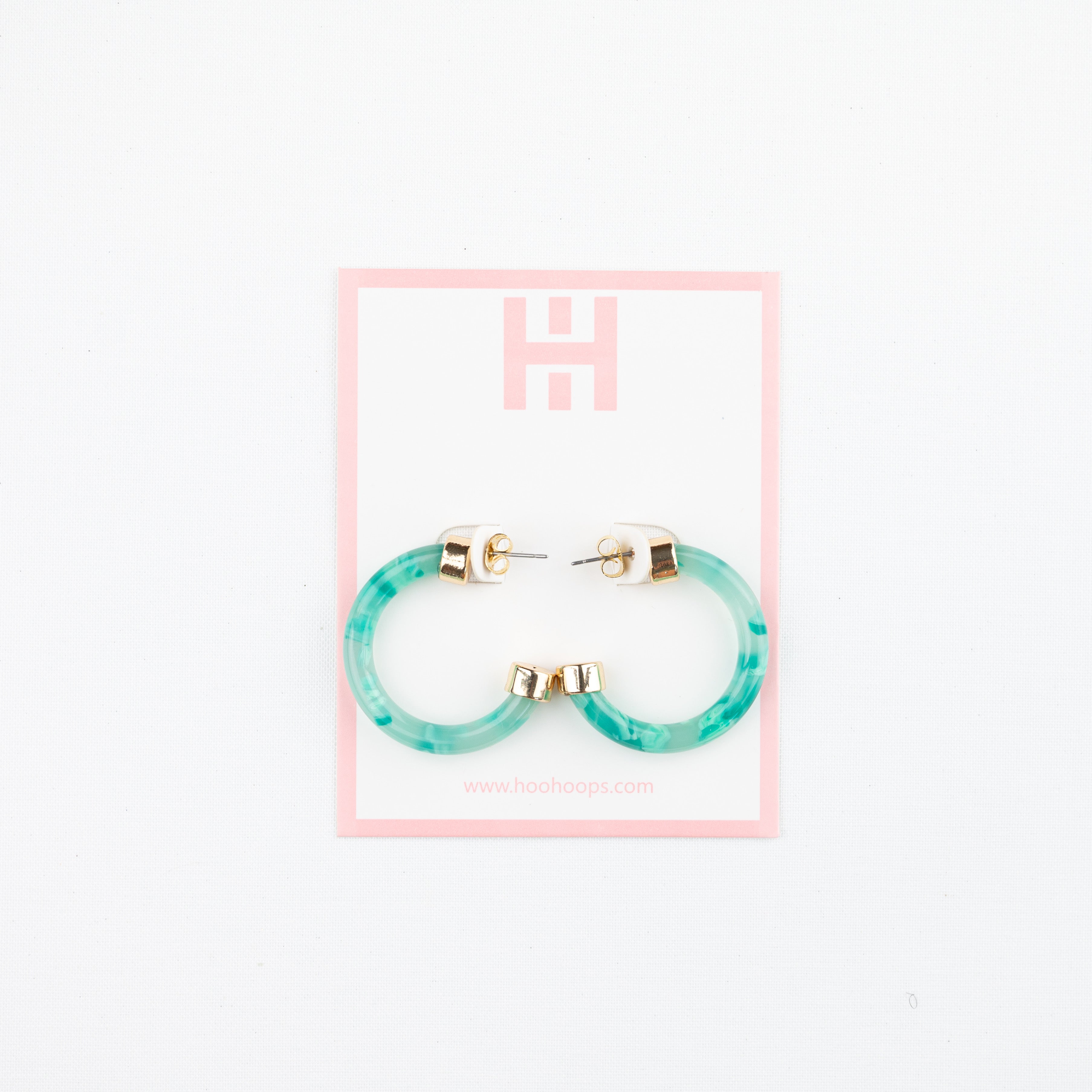 Mint Julep Mini Hoop Earrings